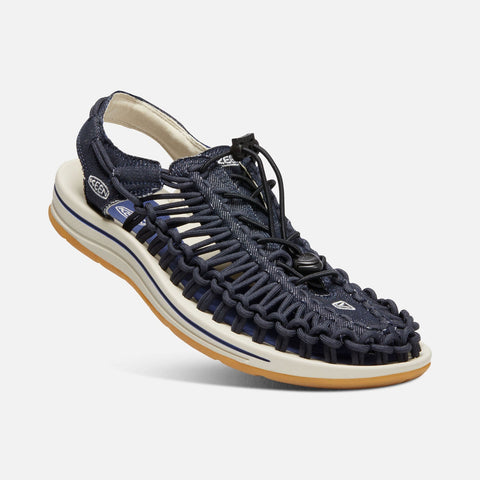 KEEN MEN'S UNEEK CANVAS - NAVY/BIRCH