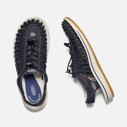 KEEN MEN'S UNEEK CANVAS - NAVY/BIRCH