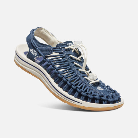 KEEN WOMEN'S UNEEK CANVAS - NAVY/BIRCH