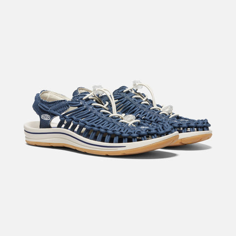 KEEN WOMEN'S UNEEK CANVAS - NAVY/BIRCH