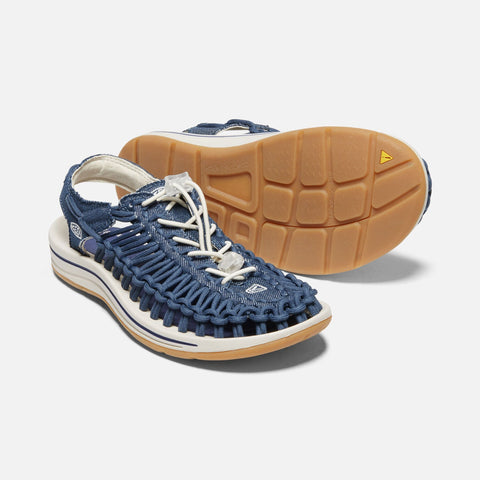 KEEN WOMEN'S UNEEK CANVAS - NAVY/BIRCH