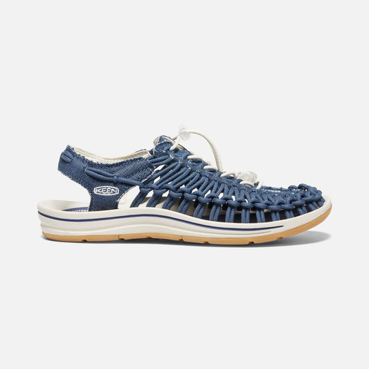 KEEN WOMEN'S UNEEK CANVAS - NAVY/BIRCH