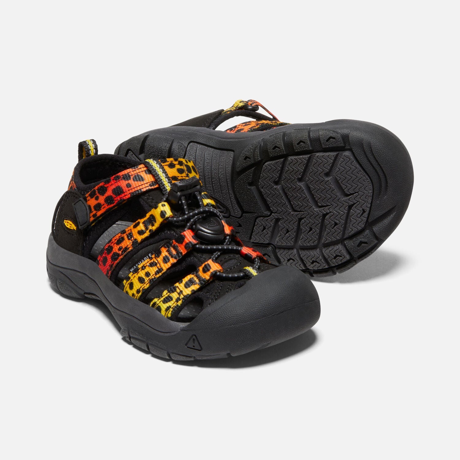 KEEN CHILDREN NEWPORT H2 x atmos - CHEETAH RAINBOW