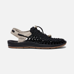 KEEN MEN'S UNEEK - BLACK/PLAZA TAUPE