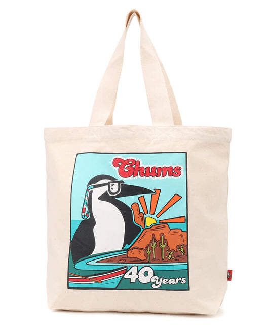 CHUMS 40 YEARS CANVAS TOTE