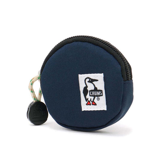 CHUMS RECYCLE ROUND COIN CASE - NAVY