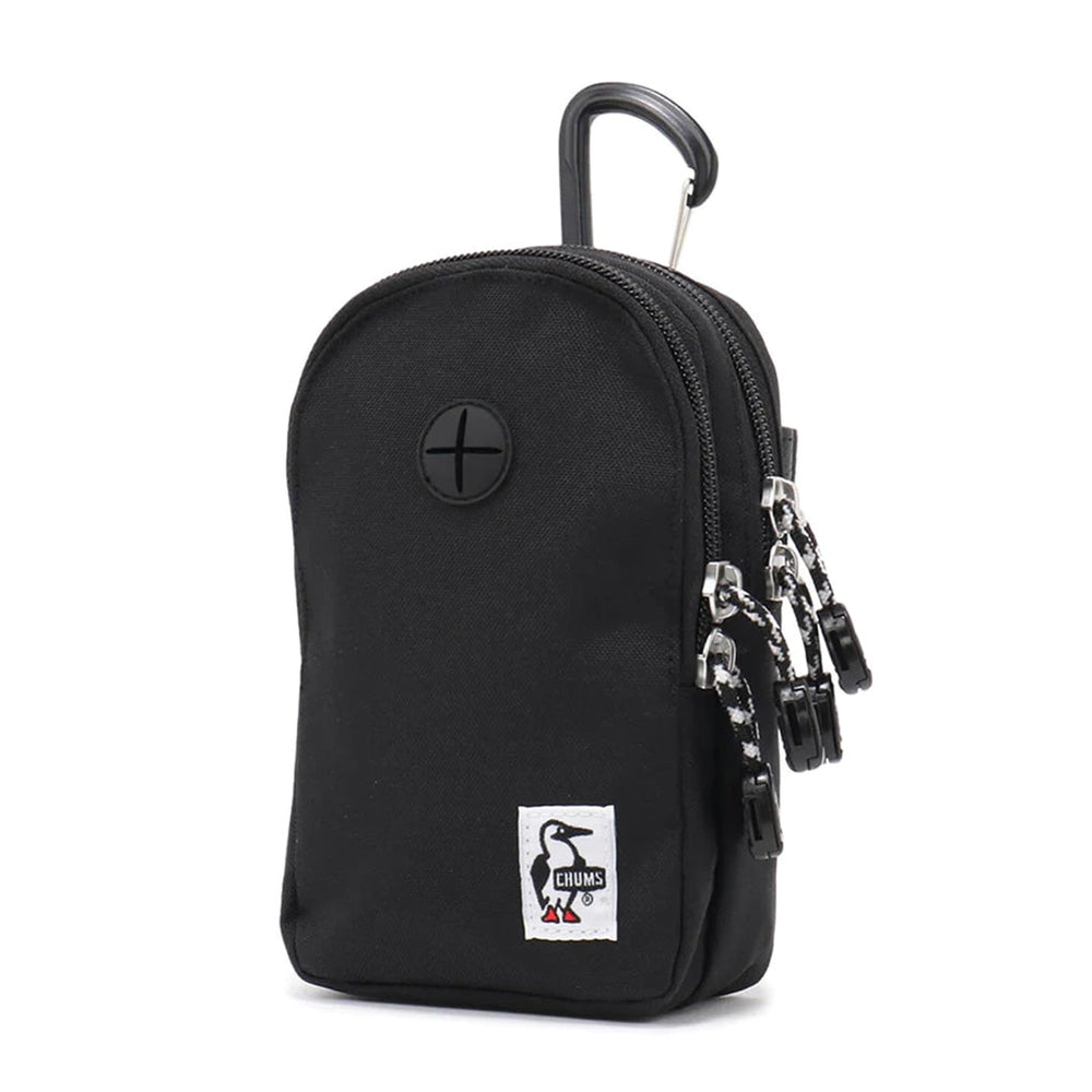 CHUMS RECYCLE PORTABLE MUSIC POUCH - BLACK