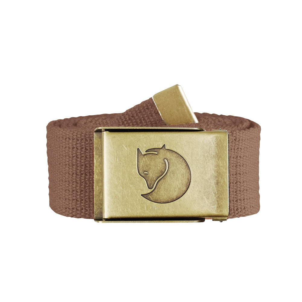 FJÄLLRÄVEN CANVAS BRASS BELT 4 CM