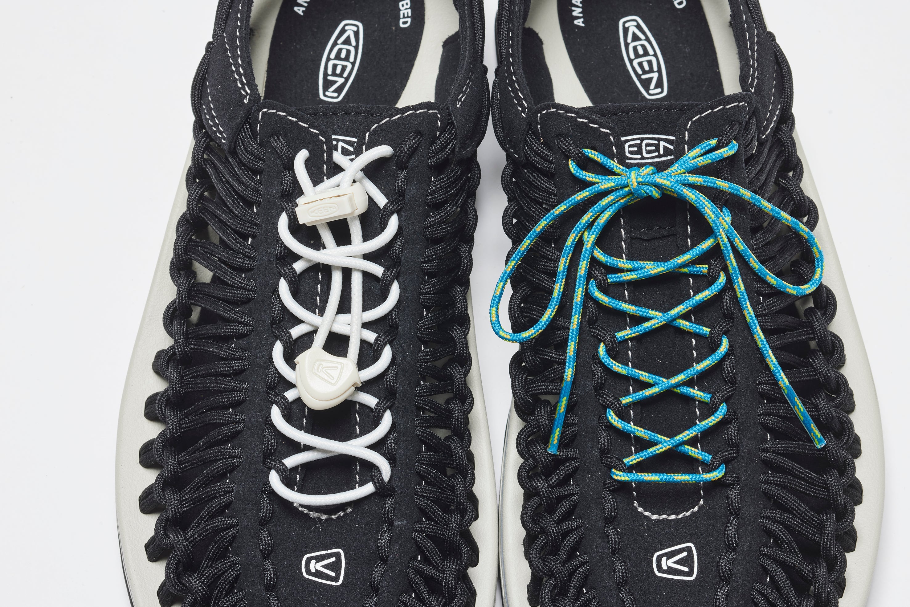 KEEN MEN'S UNEEK - BLACK/SILVER BIRCH