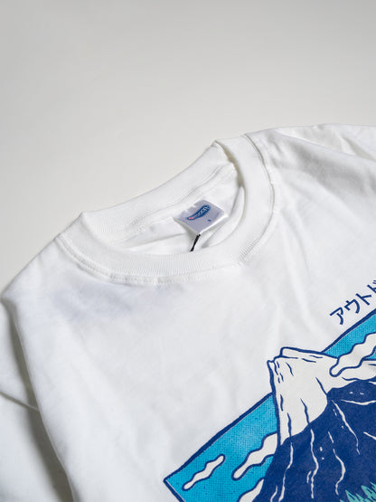OUTDOOR PRODUCTS MT. FUJI TEE WHITE