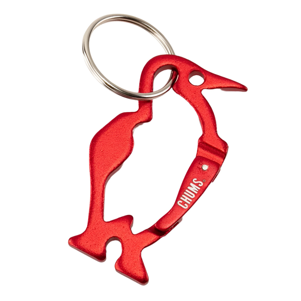 CHUMS BOOBY CARABINER - RED